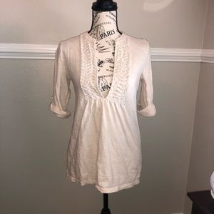 Babydoll 3/4 sleeve top